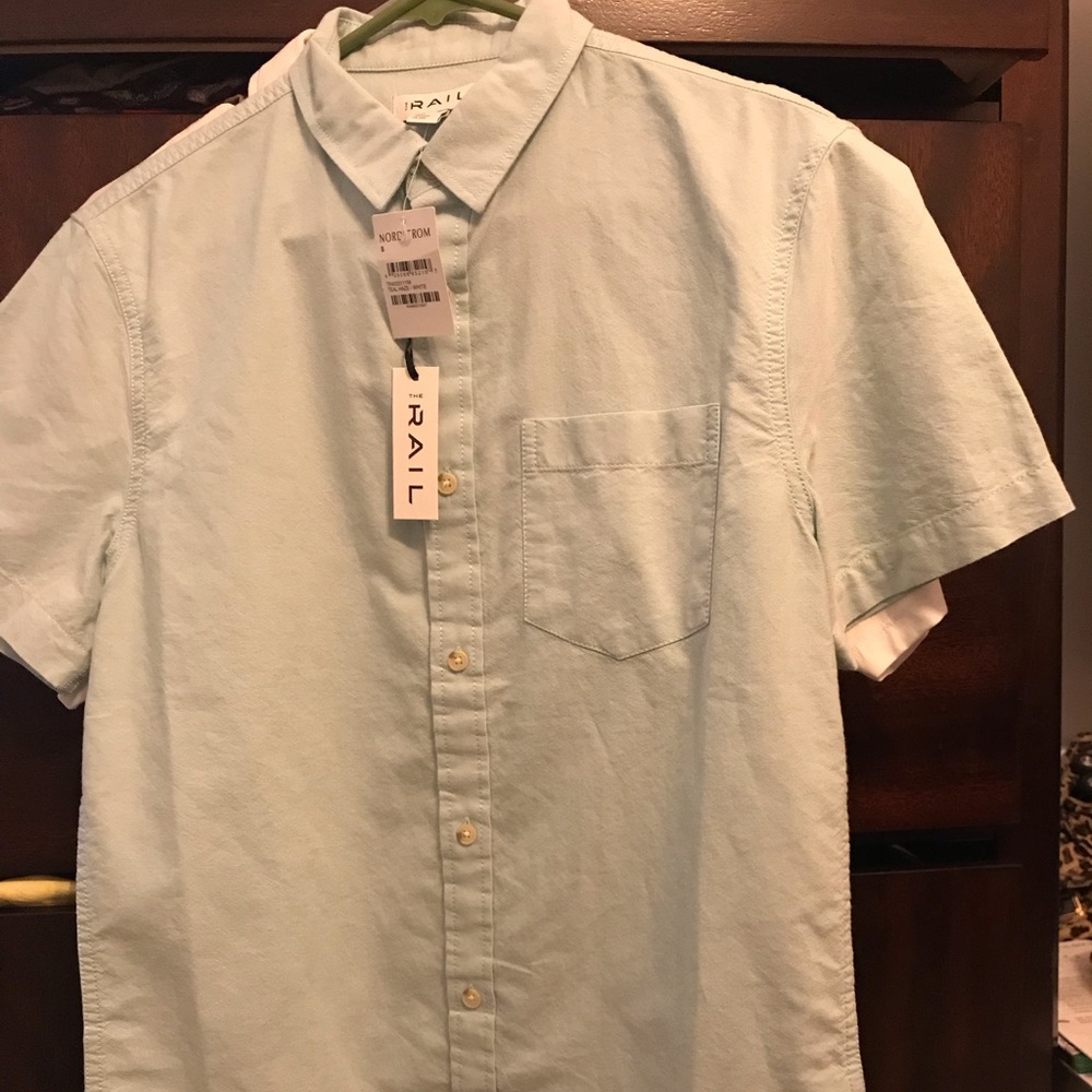 Rail button down NWT